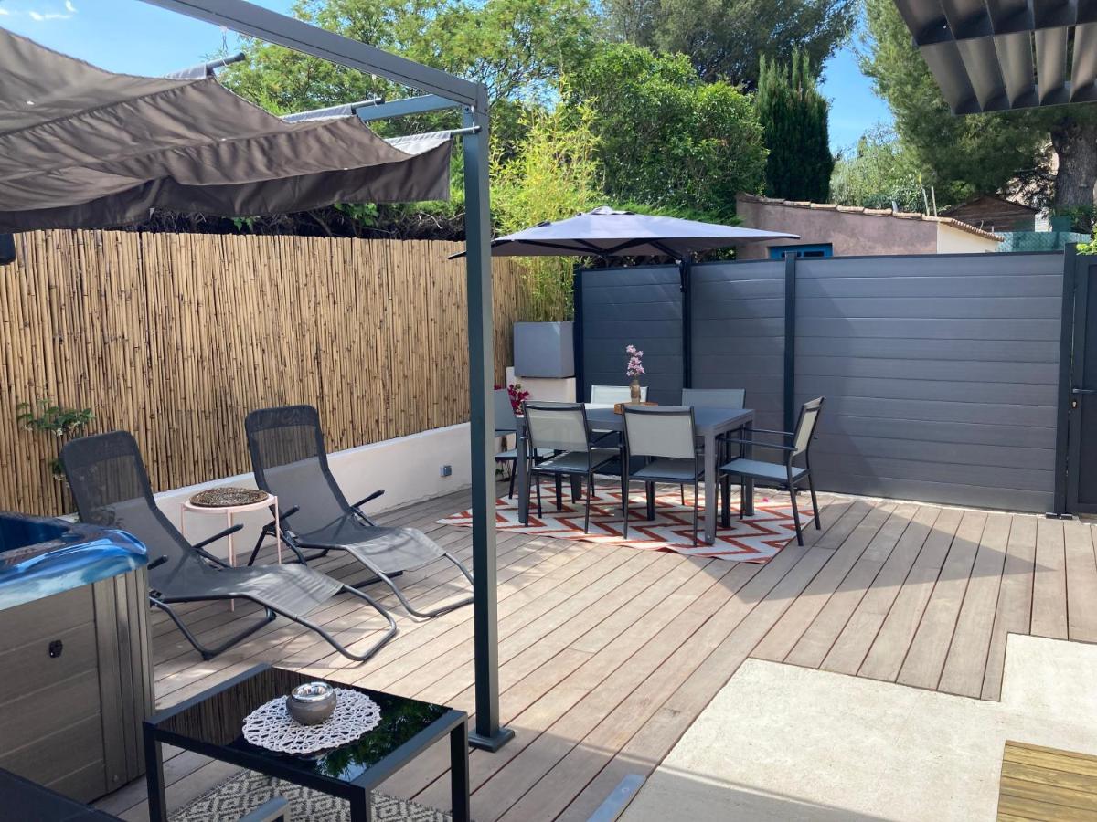 Villa Celina Accessible Pmr Sanary-sur-Mer Exteriör bild